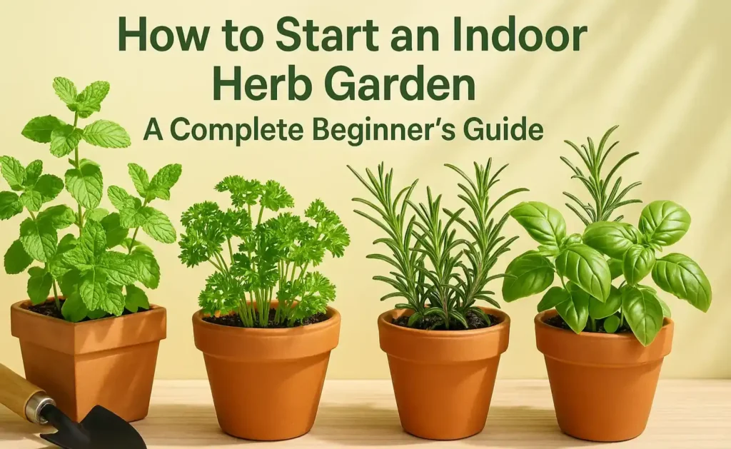 How to Start an Indoor Herb Garden: Beginner’s Guide
